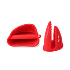 Silicone Mitts/ Pot Holder, Microwave Safe & Heat Resistant
