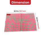 Kitchen Cleaning Cloth, Cotton Polyester Waffle Weave Towels for Cleaning, 200 GSM, Pack of 4