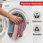 Kitchen Cleaning Cloth, Cotton Polyester Waffle Weave Towels for Cleaning, 200 GSM, Pack of 4