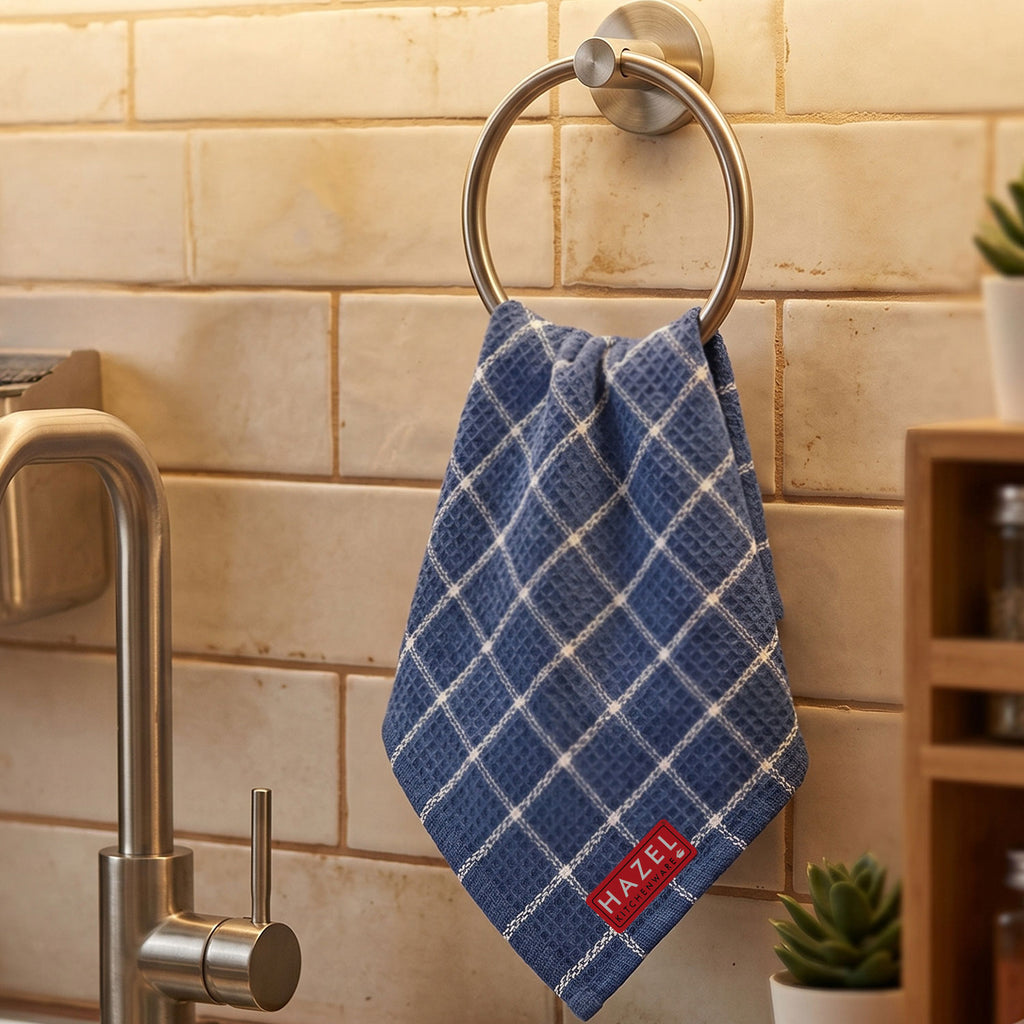 Cotton Kitchen Towel, Reusable Kitchen Cleaning & Dusting Napkins, 200 GSM, Pack Of 4