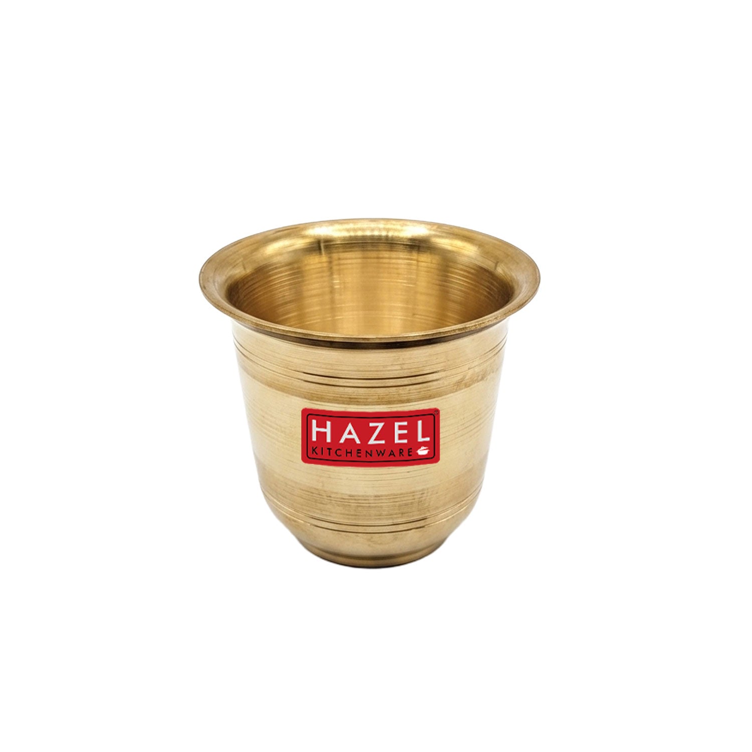 Brass Panch Patra, Pooja Water Cup, Achamani Puja Vessel, 30ml