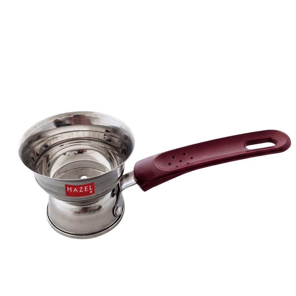 Stainless Steel Dhoop Dani, Incense Holder with Handle