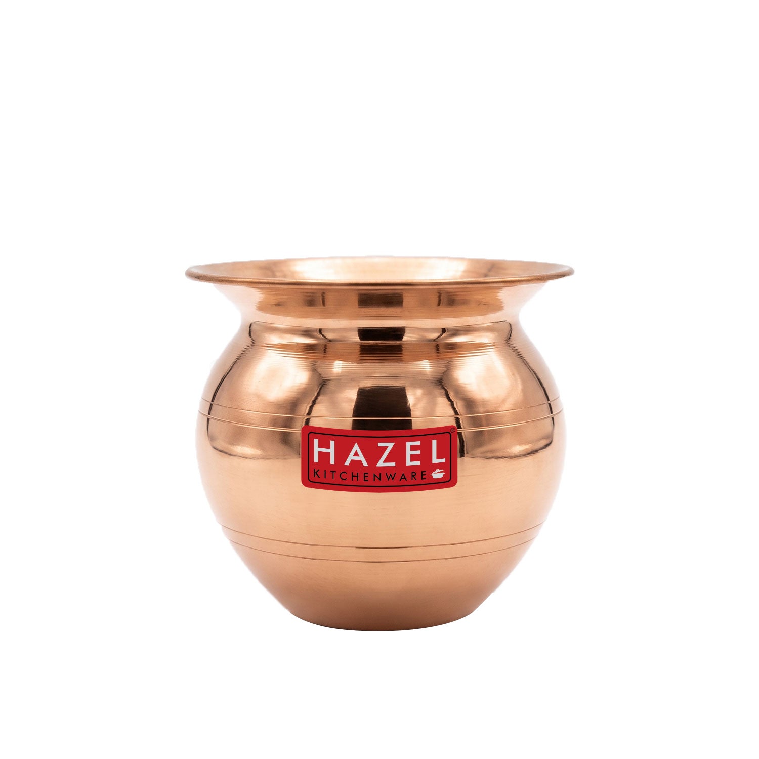 Copper Kalash, Small 300 ml Tamba Lota, Pooja Water Pot