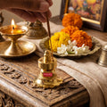 Brass Agarbatti Stand Small, Incense Stick Holder for Home Temple