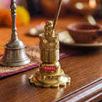 Brass Agarbatti Stand Big Size, Incense Stick Holder for Home Temple