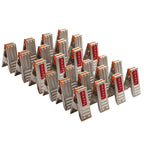 Stainless Steel Cloth Clips for Drying Clothes, Set of 24