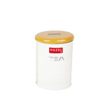 Tea Storage Container with Lid, Metal Kitchen Airtight Jar for Tea Leaves, 900 ml