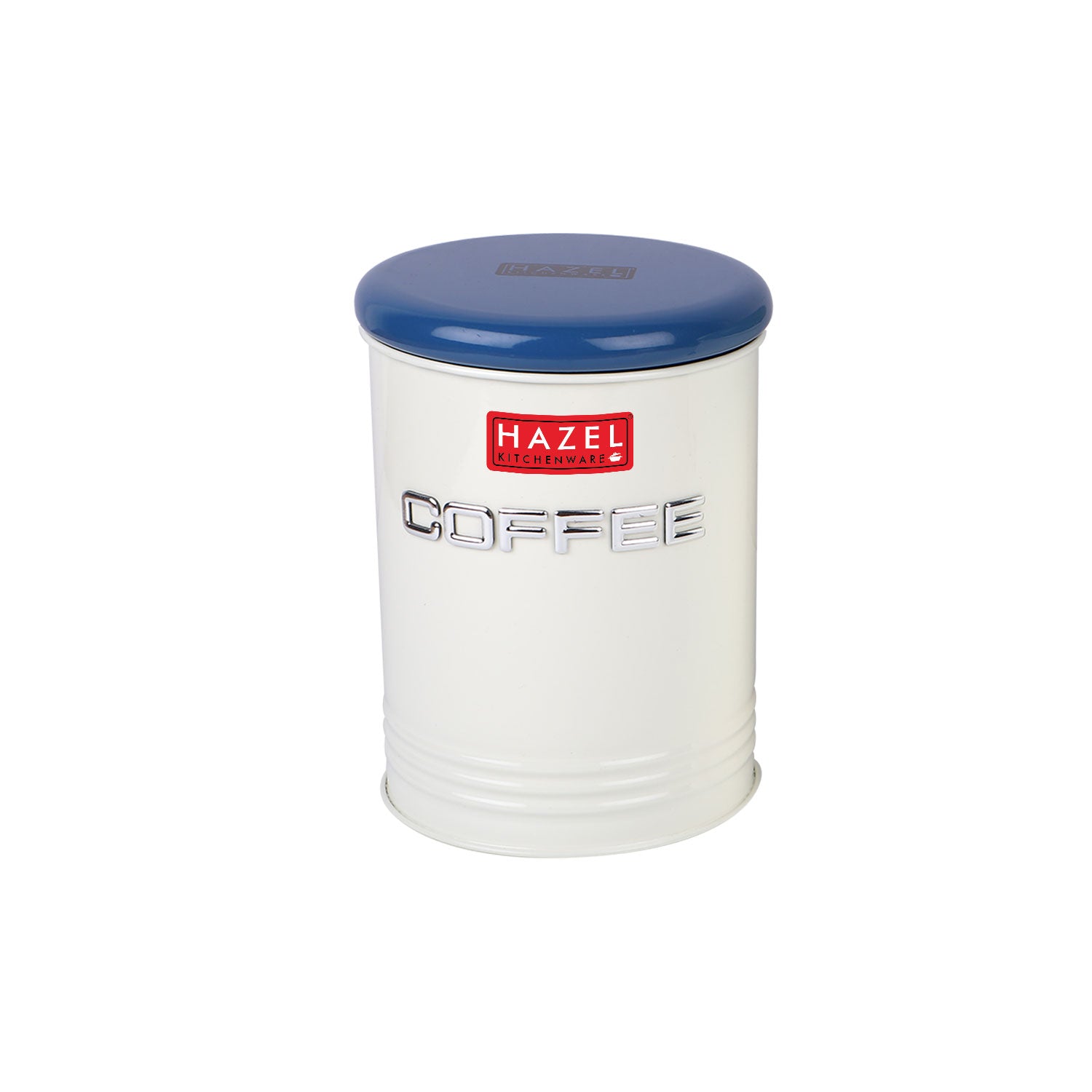 Coffee Storage Container with Lid, Metal Coffee Airtight Jar for Kitchen, 900 ml