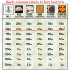 Stainless Steel Transparent Container, 500 ML