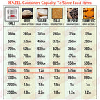 Stainless Steel See through Container, 1350 ML