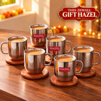 Plain Stainless Cute Coffee Mug Set of 6, 300 ML (Each)