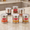Transparent Steel Container 700 ML, Set of 6