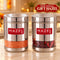 Stainless Steel Transparent Container, Set of 2, 950 ML Each