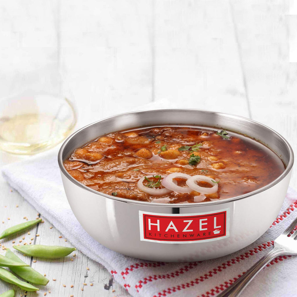Aluminium Tasla Kadai 2500 ml, 4 mm Heavy Gauge Round Bottom
