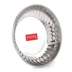 Stainless Steel Serving Sweet Dish Dessert Plate, Set of 24, 200 ml Each, Silver