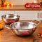 Triply Stainless Steel  Kadhai/Tasra with Induction Base, 1500 ml, 20.5 cm