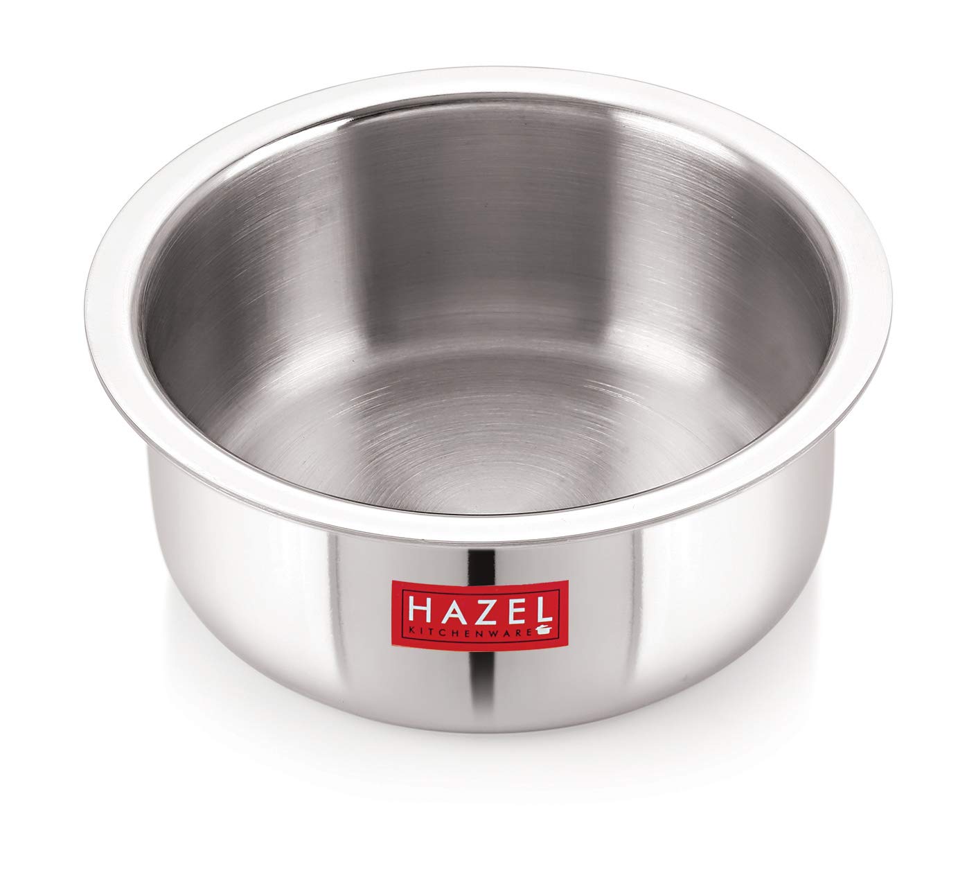 Triply Stainless Steel Induction Bottom Tope and Tope With Handle 2300 ml, Kadhai 1200 ml