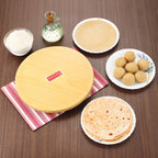 Wood Polpat Chakla Roti Chapati Maker 24 cm With Sheesham Roti Roller Belan Rolling Pin 42 cm