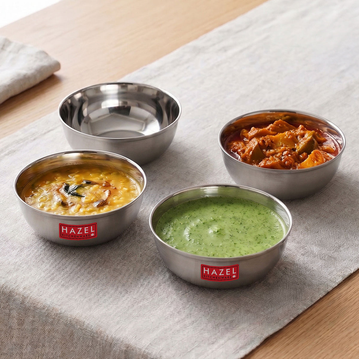 Stainless Steel Vati Bowl for Kitchen, Multipurpose Serving Bowl
