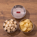 Stainless Steel Small Snack Plates Set, 150 ml, Set of 3