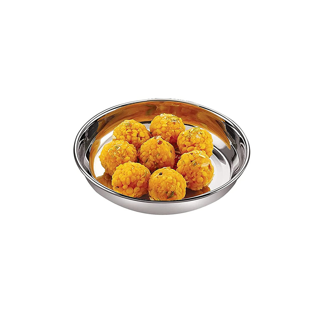 Stainless Steel Small Snack Plates Set, 150 ml, Set of 3