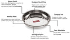 Stainless Steel Small Snack Plates Set, 150 ml, Set of 3