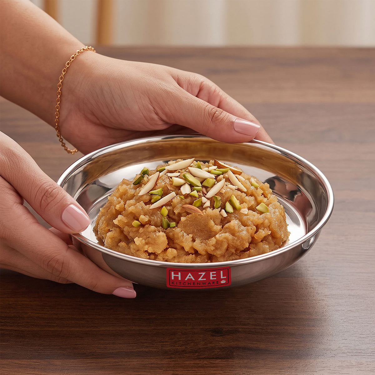 Stainless Steel Snack Dish Plates, Small Serving Plates for Daily Use