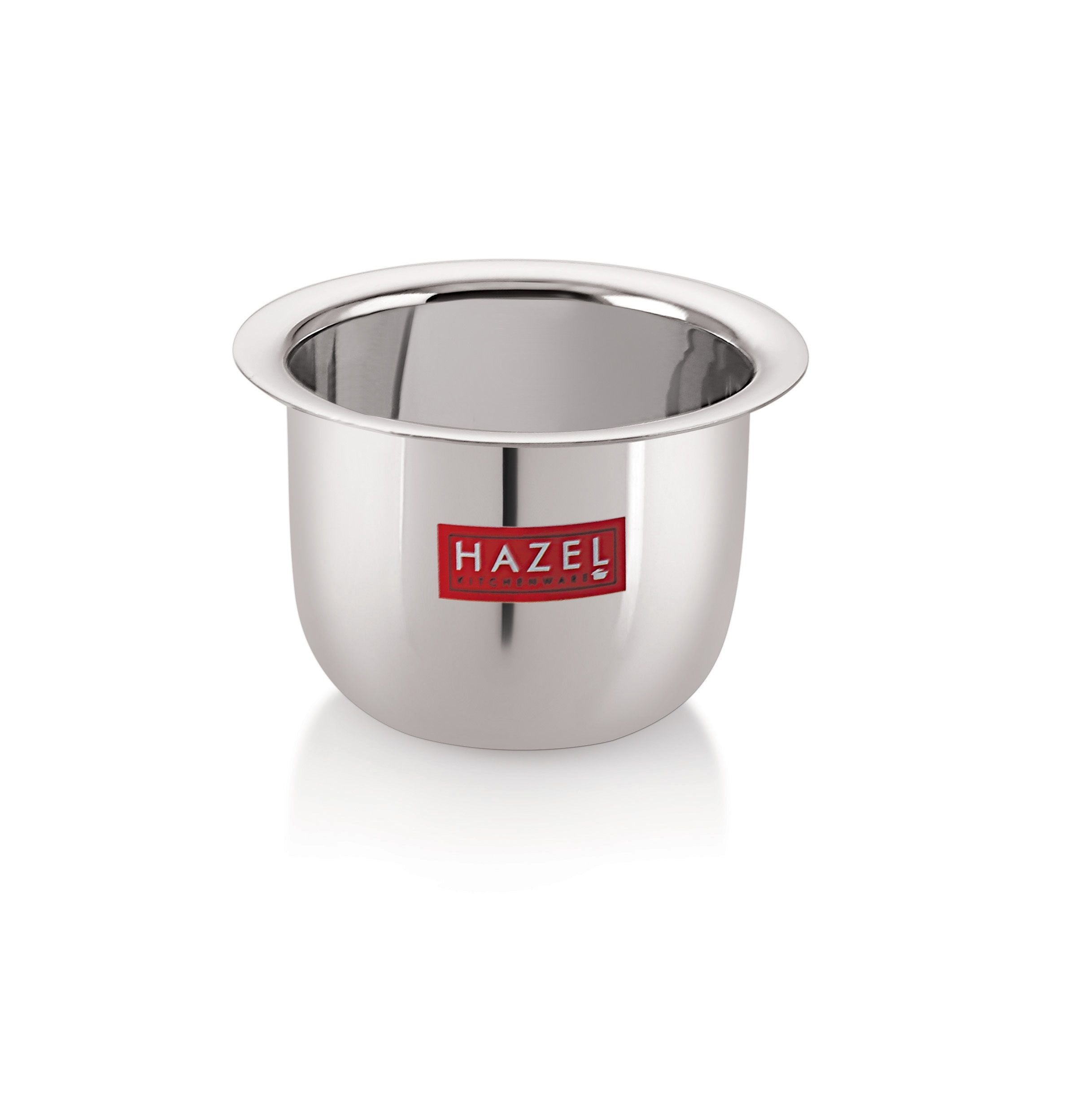 Stainless Steel Tea Glasses Large Coffee Milk Serving Glass Patra Pela Set of 2, 10 cm, 200 ml