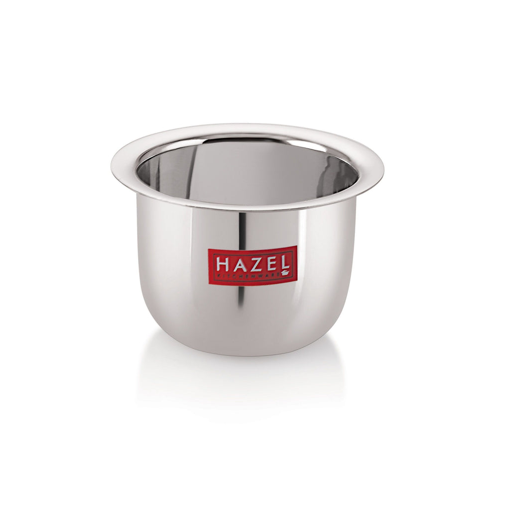 Stainless Steel Tea Glasses Large Coffee Milk Serving Glass Patra Pela Set of 3, 10 cm, 200 ml