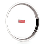 Stainless Steel Thali, Mirror Finish Dinner Plates, 25 cm, Set of 4