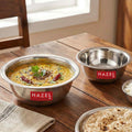 Stainless Steel Mixing Bowl Set of 2, 350 ML and 550 ML