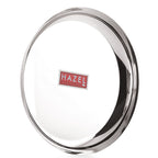 Stainless Steel Dinner Plate Set, Lunch Plates, 25 cm, Set of 3