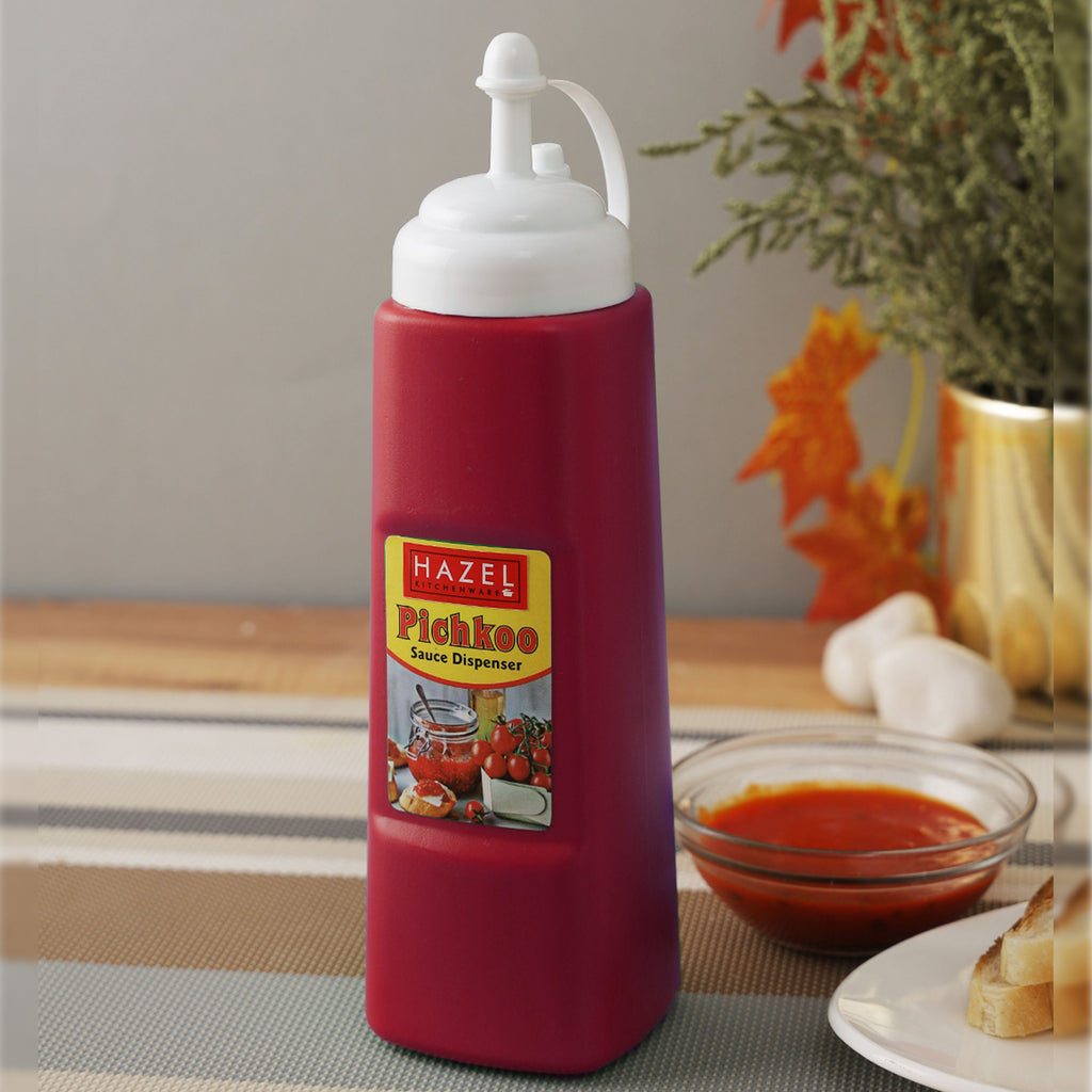 Sauce Squeeze Bottle Set | Chutney Ketchup Bottles, 430 & 560 ML, Set of 2