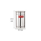 Stainless Steel Airtight Container, Kitchen Storage, Set of 12, 800 ml