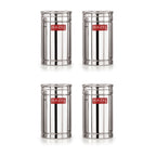Airtight Stainless Steel Kitchen Storage Containers - 1200ml, Set of 4