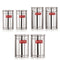 Airtight Stainless Steel Storage Container Set of 6 (800ml 1200ml 1800ml)