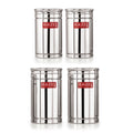 Airtight Stainless Steel Storage Container Set of 4 (800ml 1200ml)