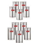 Airtight Stainless Steel Storage Container Set of 10 (800ml 1200ml)