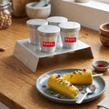 Reusable Aluminium Kulfi / Popsicle Moulds with Stand, Medium, 120 ml, Set of 4
