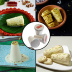Aluminium Kulfi Mould Set of 4 with Lid, Reusable Ice Cream Moulds