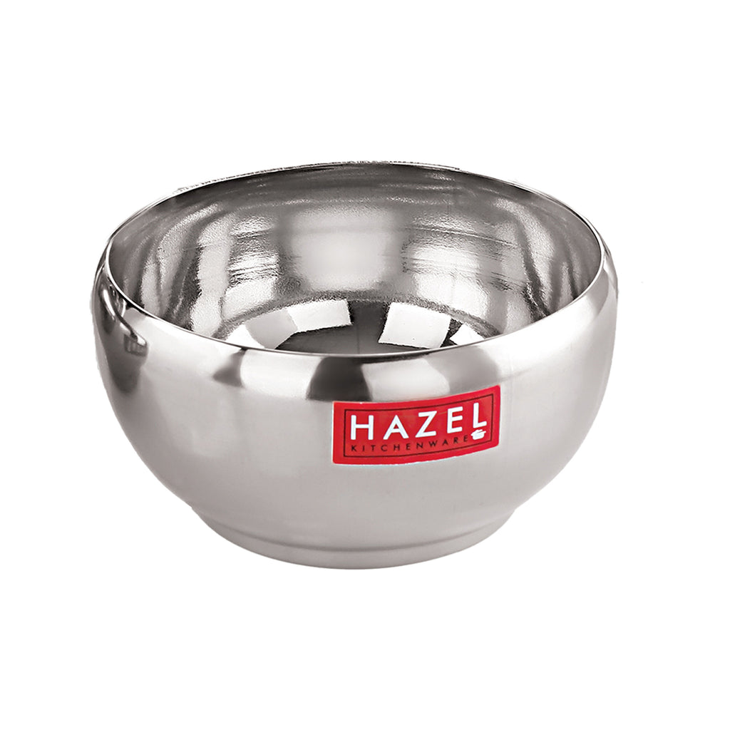 Stainless Steel Serving Bowl Set of 3, Steel Katori Set, 150 ml