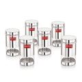 Stainless Steel Airtight Fridge Containers Set of 6, 400 ml Kitchen Storage