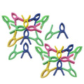 Plastic Cloth Clips for Drying Clothes, Laundry Clips Set of 24