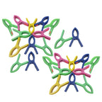 Plastic Cloth Clips for Drying Clothes, Laundry Clips Set of 24