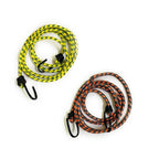 Nylon Elastic Luggage Rope with Hooks, Set of 2, 1.5m & 3m