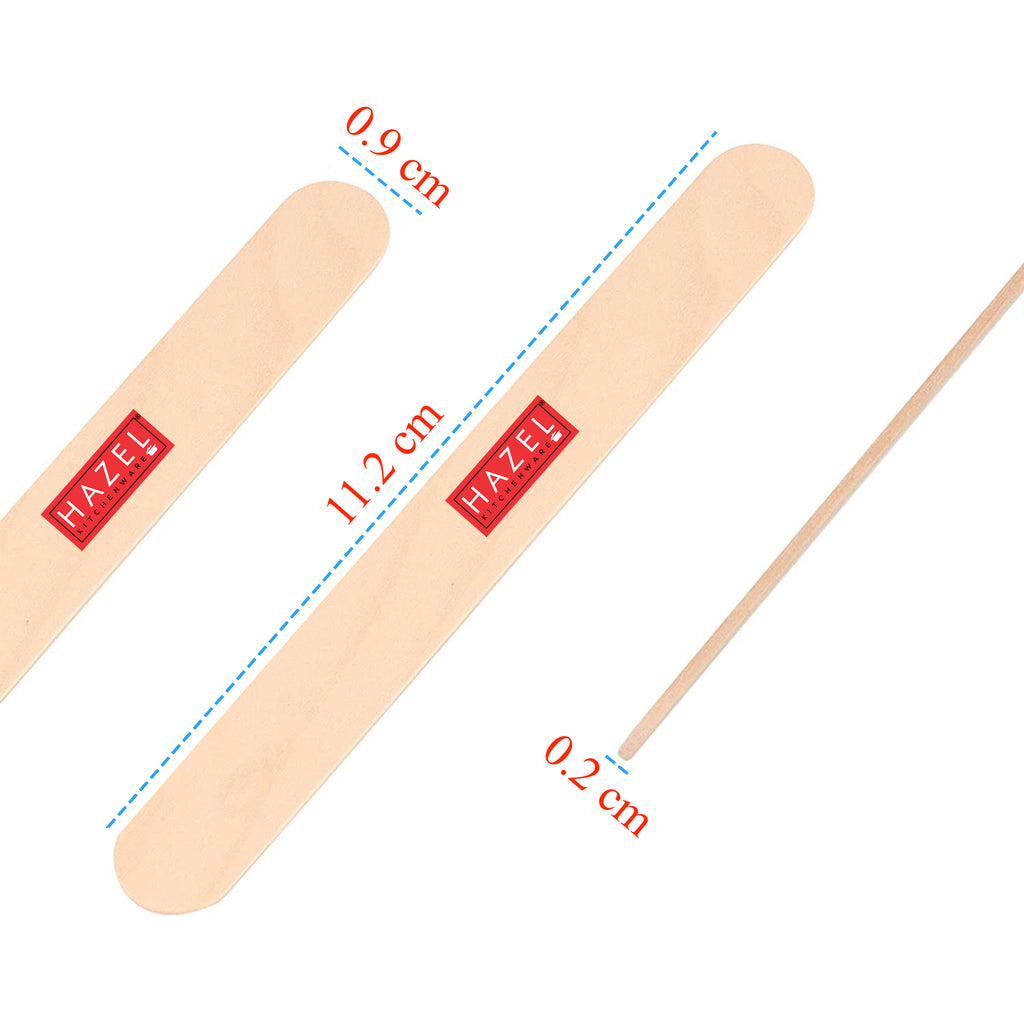 Wooden Ice Cream Sticks, Popsicle Craft Sticks for DIY & Art, 600 pcs