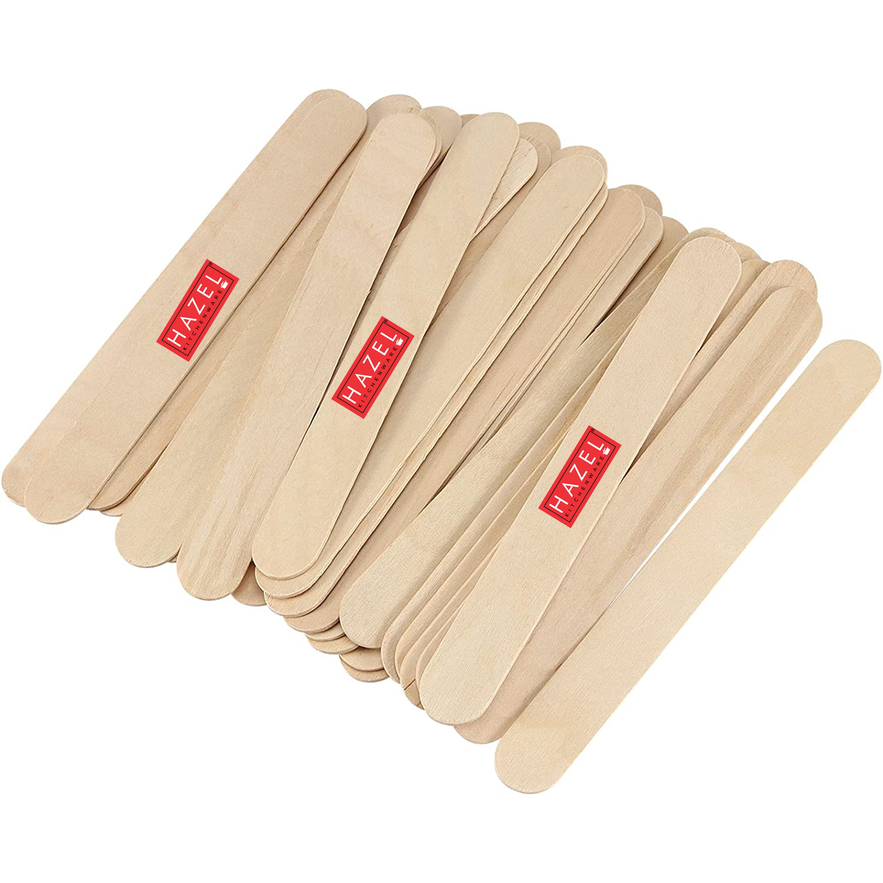 Wooden Ice Cream Sticks, Popsicle Craft Sticks for DIY & Art, 600 pcs