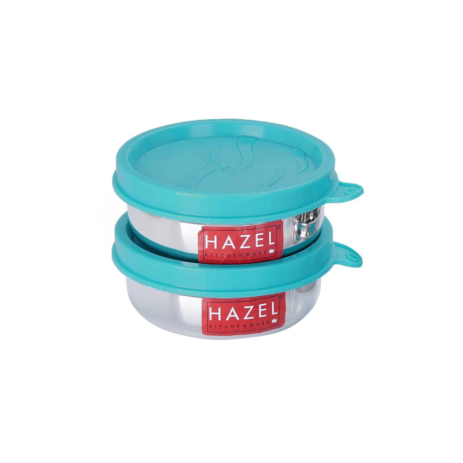 Mini Steel Containers – 90 ML (Set of 2) |Tiffin Box