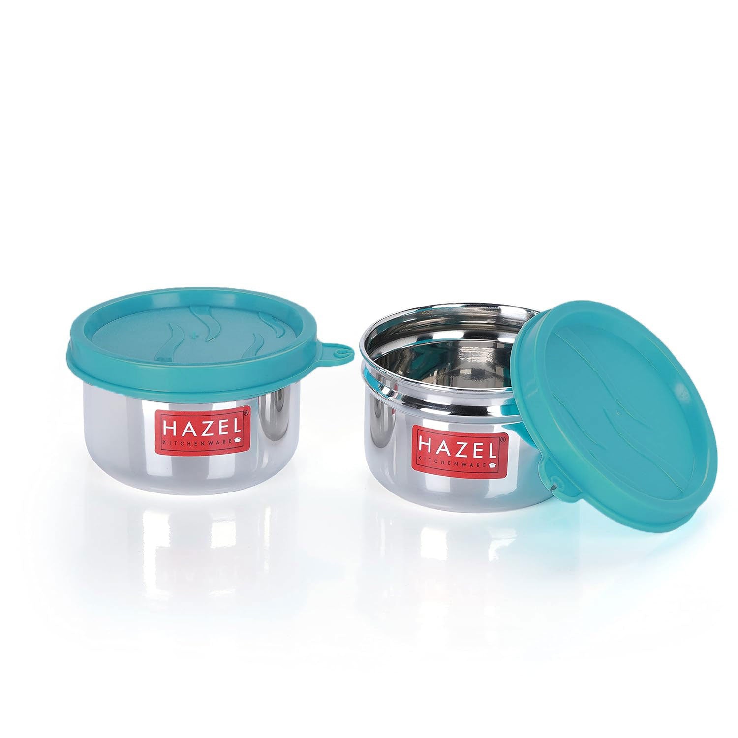 Airtight Steel Containers – 150 ML (Set of 2) |Kitchen Storage Box