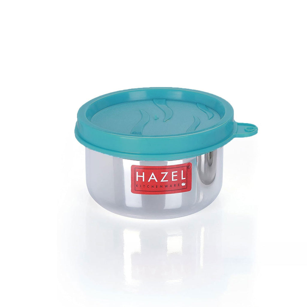 Airtight Steel Containers – 150 ML (Set of 6) |Kitchen Storage Box